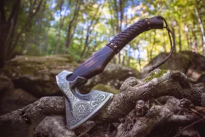 Hand Forged Carbon Steel VIKING AXE