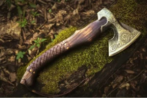 Custom Gift Hand Forged Carbon Steel VIKING AXE