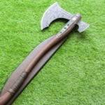 God of War Leviathan Kratos Battle Axe with Rose Wood Shaft