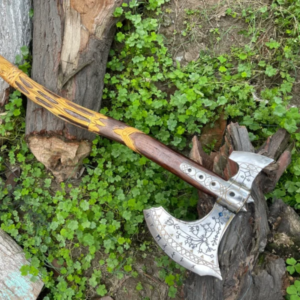 God of War Axe Replica Kratos Leviathan Axe with Beautiful Handle