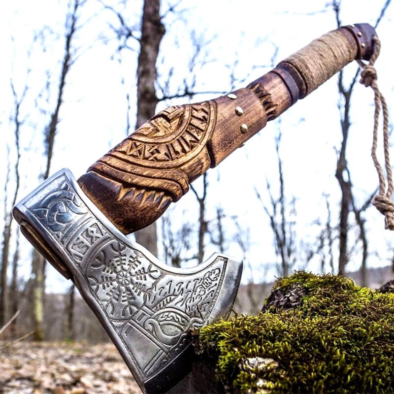 Hand Forged carbon steel Axe