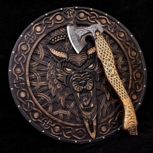 Camping Hatchet with Fenrir's Bite Shield