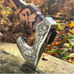 Wolf’s Wrath Hand-Forged Bearded Axe