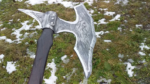 Medieval Executioner's Carbon Steel Battle Axe