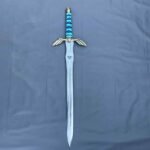 Legend of Zelda Master Sword replica full tang stainless steel blade with scabbard